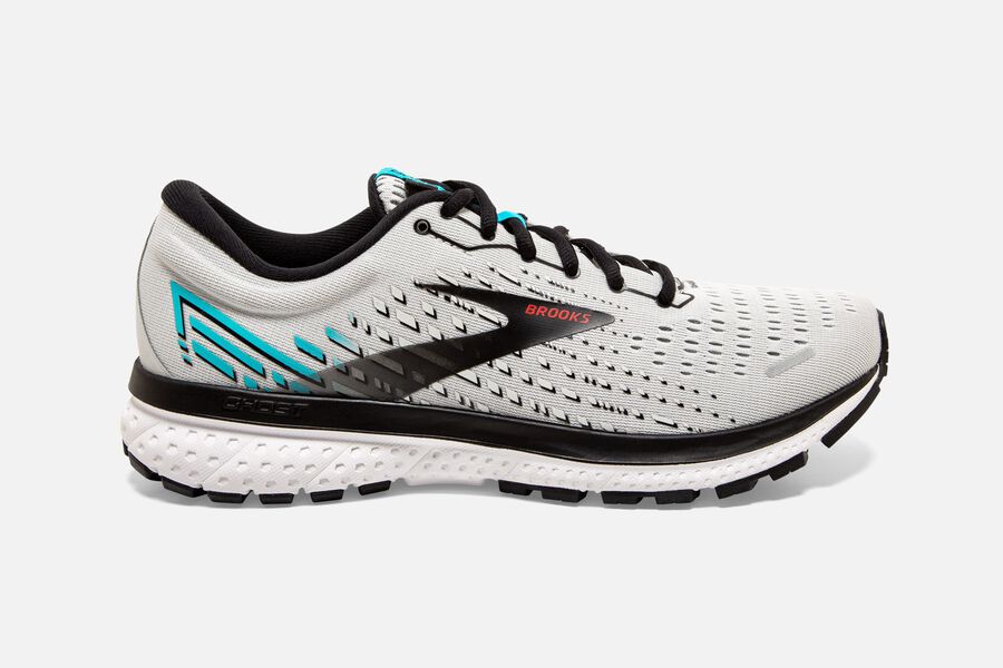 Brooks Running Shoes - Ghost 13 Road Mens - Grey/Black - WEB-930248